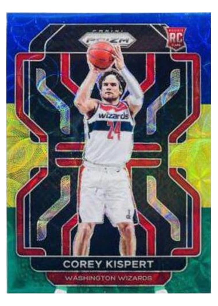 2021-22 Panini Prizm Base Set Corey Kispert #275 card