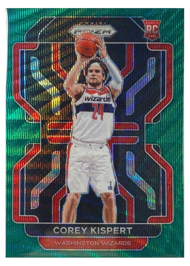 2021-22 Panini Prizm Base Set Corey Kispert #275 card