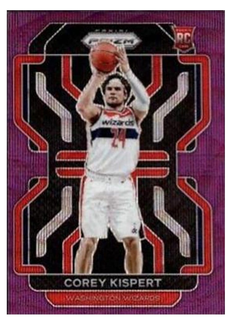 2021-22 Panini Prizm Base Set Corey Kispert #275 card