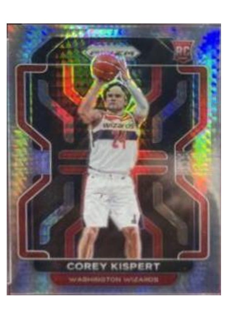 2021-22 Panini Prizm Base Set Corey Kispert #275 card