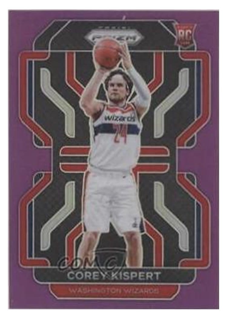2021-22 Panini Prizm Base Set Corey Kispert #275 card