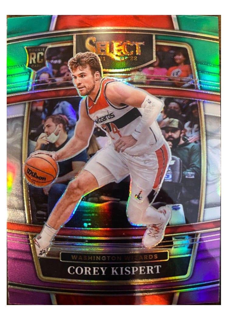 2021-22 Panini Select Base Set Corey Kispert #81 card