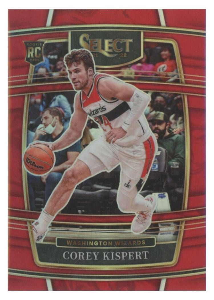 2021-22 Panini Select Base Set Corey Kispert #81 card