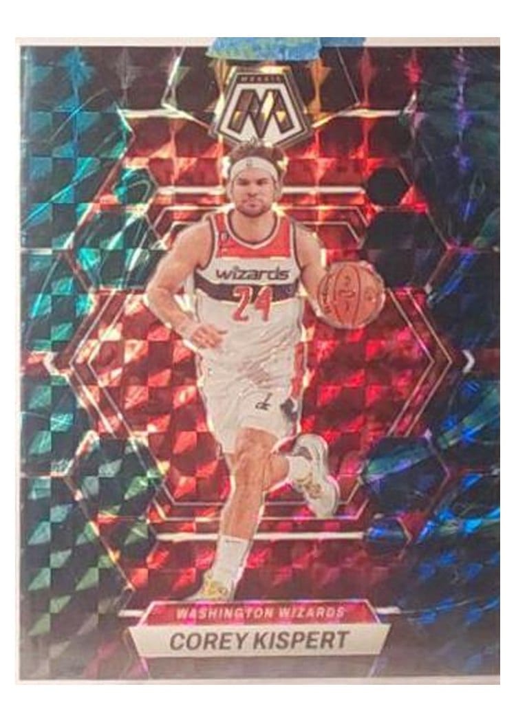 2022-23 Panini Mosaic Base Set Corey Kispert #75 card