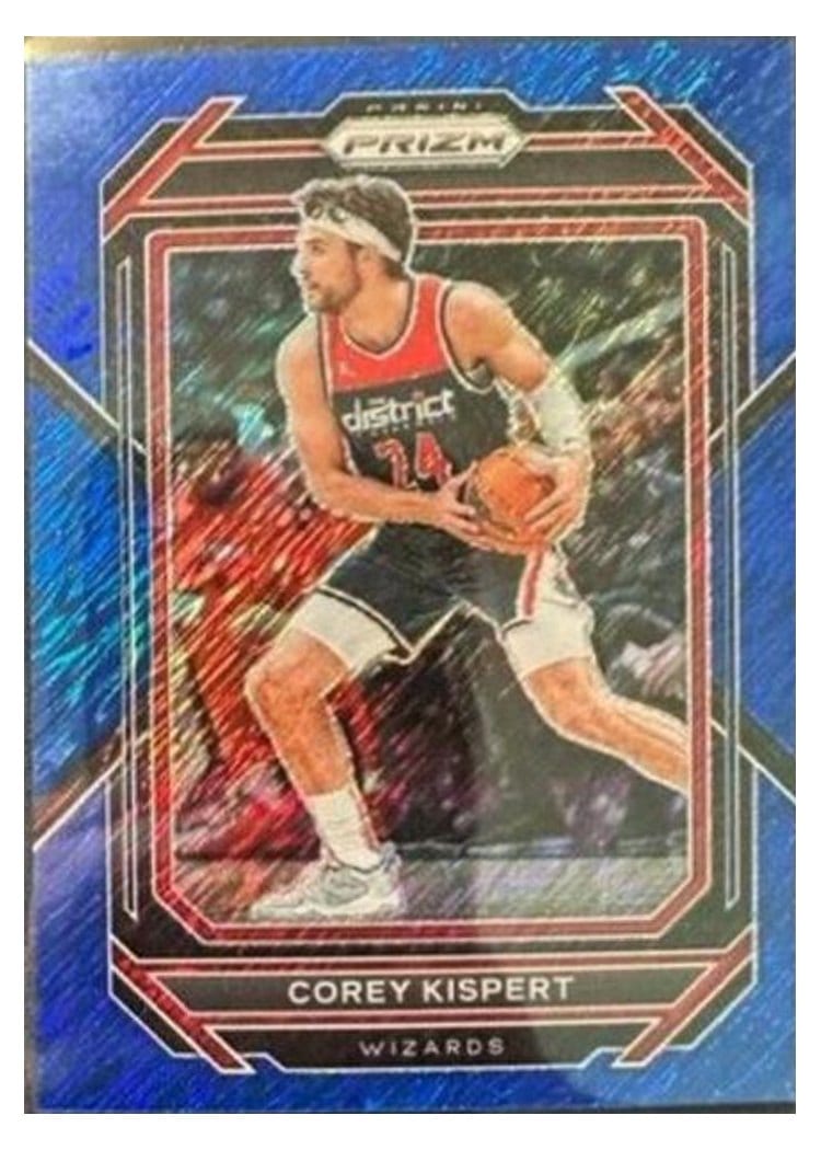 2022-23 Panini Prizm Base Set Corey Kispert #173 card