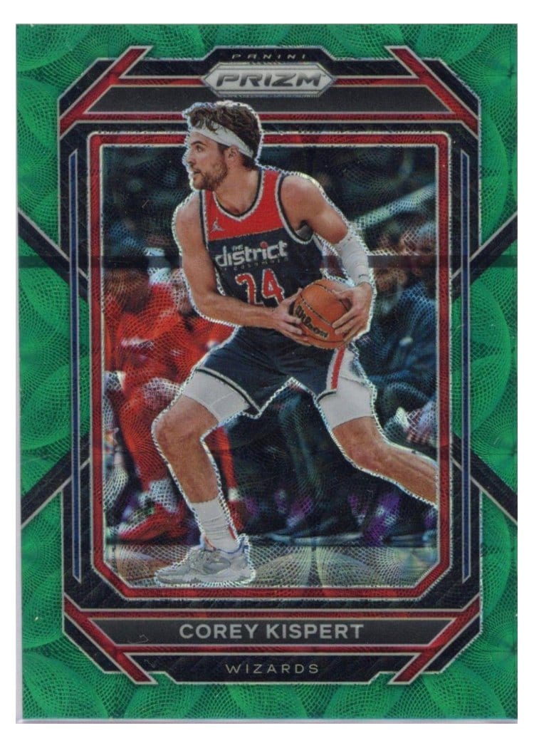 2022-23 Panini Prizm Base Set Corey Kispert #173 card