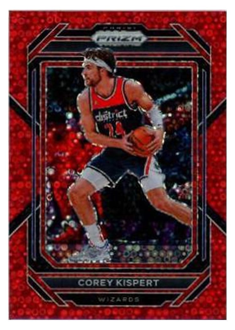 2022-23 Panini Prizm Base Set Corey Kispert #173 card
