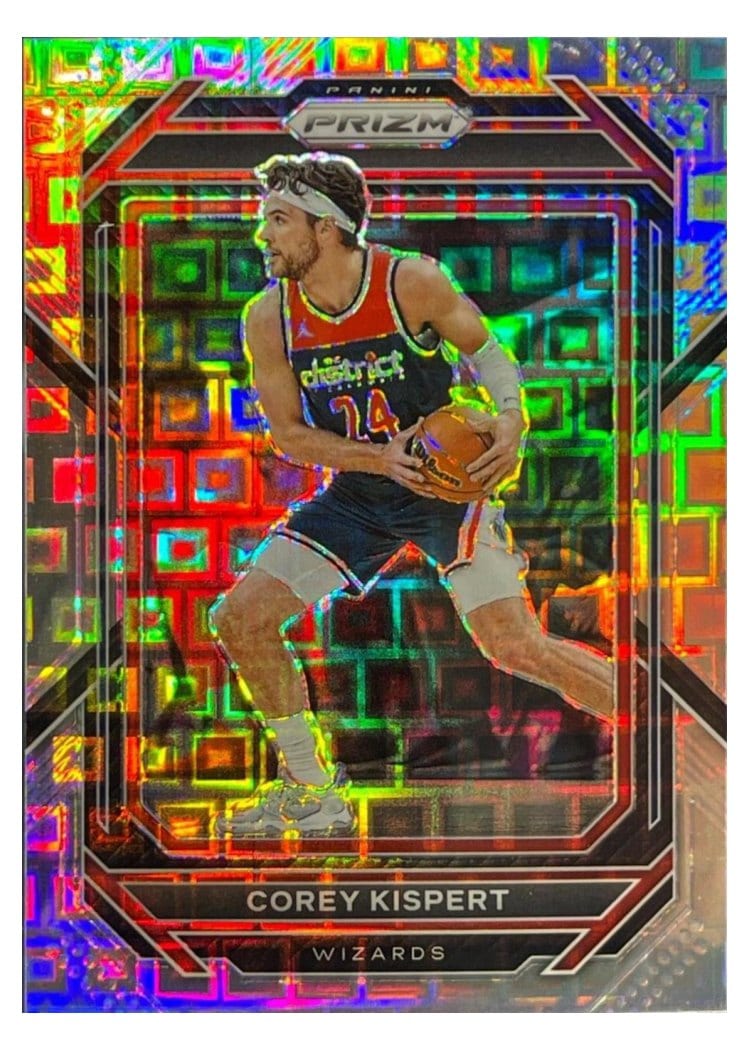 2022-23 Panini Prizm Base Set Corey Kispert #173 card