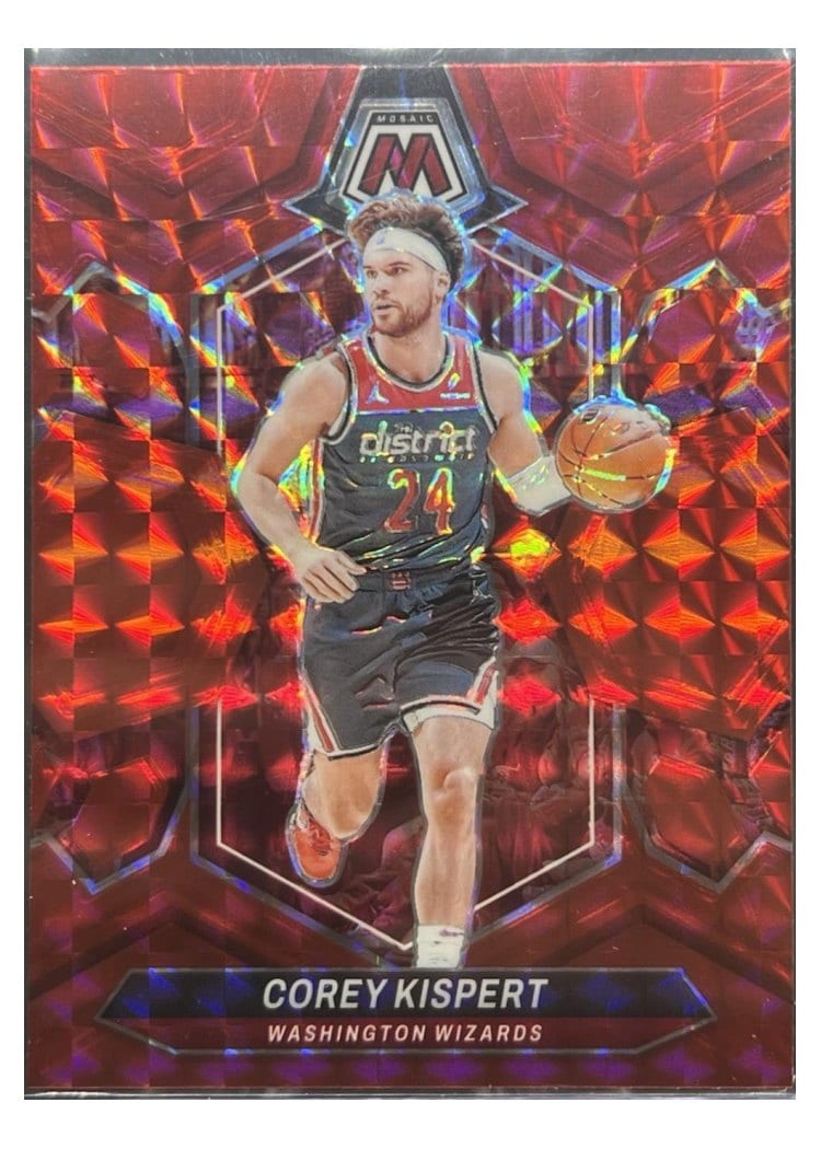 2023-24 Panini Mosaic Base Set Corey Kispert #49 card
