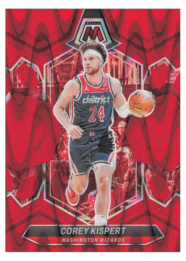 2023-24 Panini Mosaic Base Set Corey Kispert #49 card