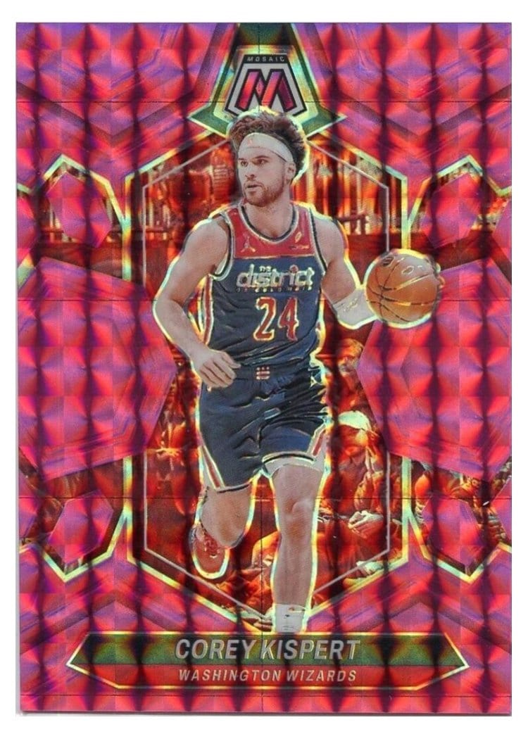 2023-24 Panini Mosaic Base Set Corey Kispert #49 card