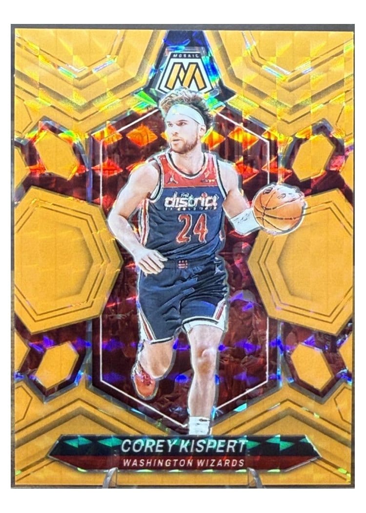 2023-24 Panini Mosaic Base Set Corey Kispert #49 card