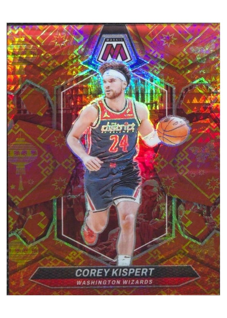 2023-24 Panini Mosaic Base Set Corey Kispert #49 card