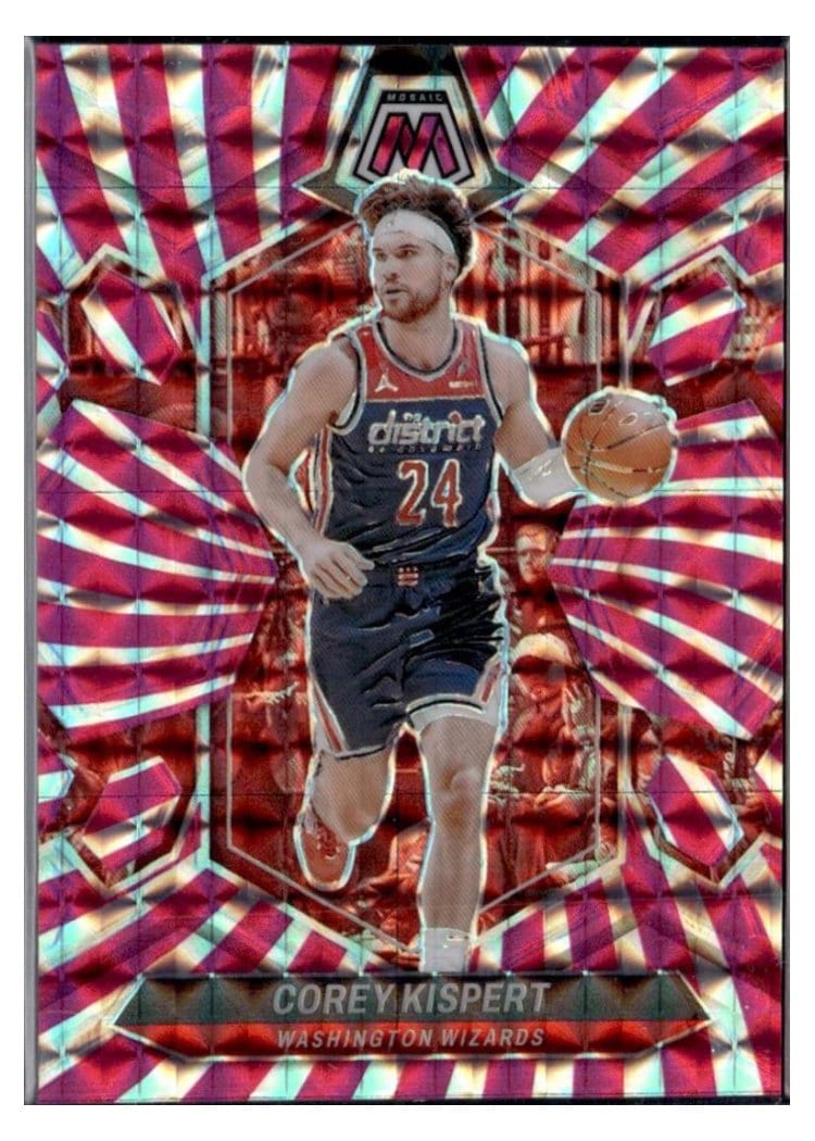 2023-24 Panini Mosaic Base Set Corey Kispert #49 card