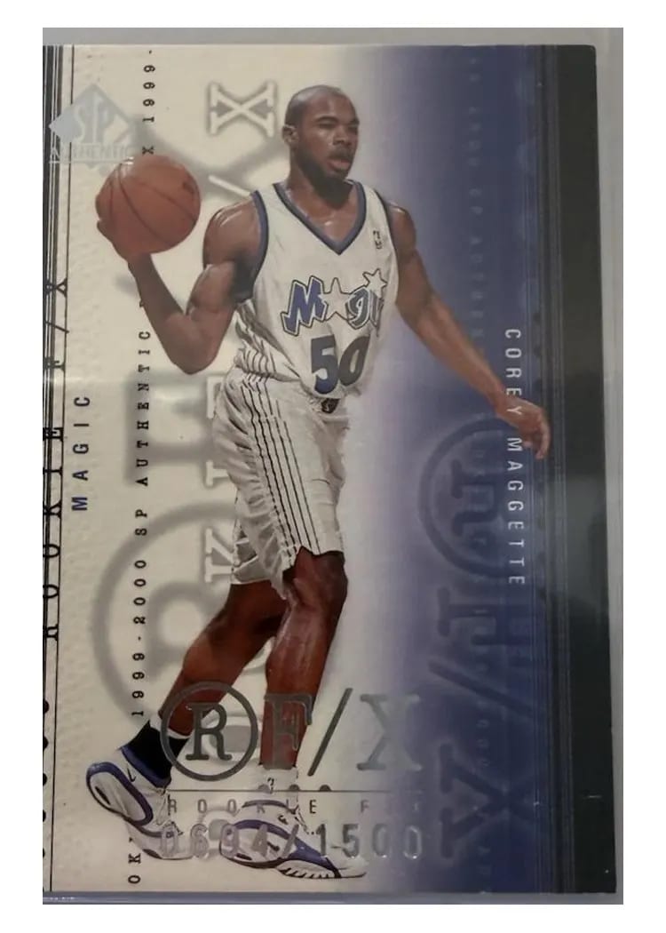 1999 SP Authentic Corey Maggette #103 card