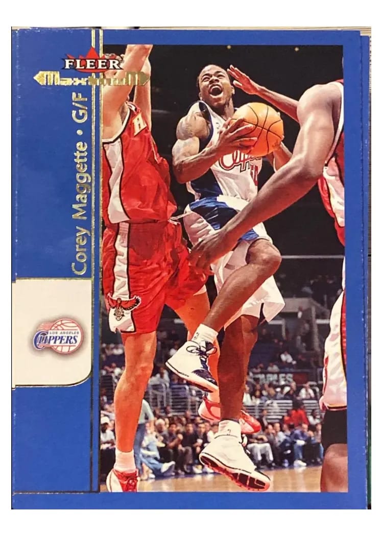 2001 Fleer Maximum Corey Maggette #63 card