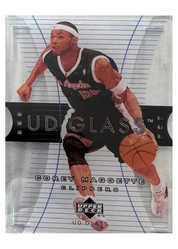 2003 Upper Deck Glass Corey Maggette #23 card