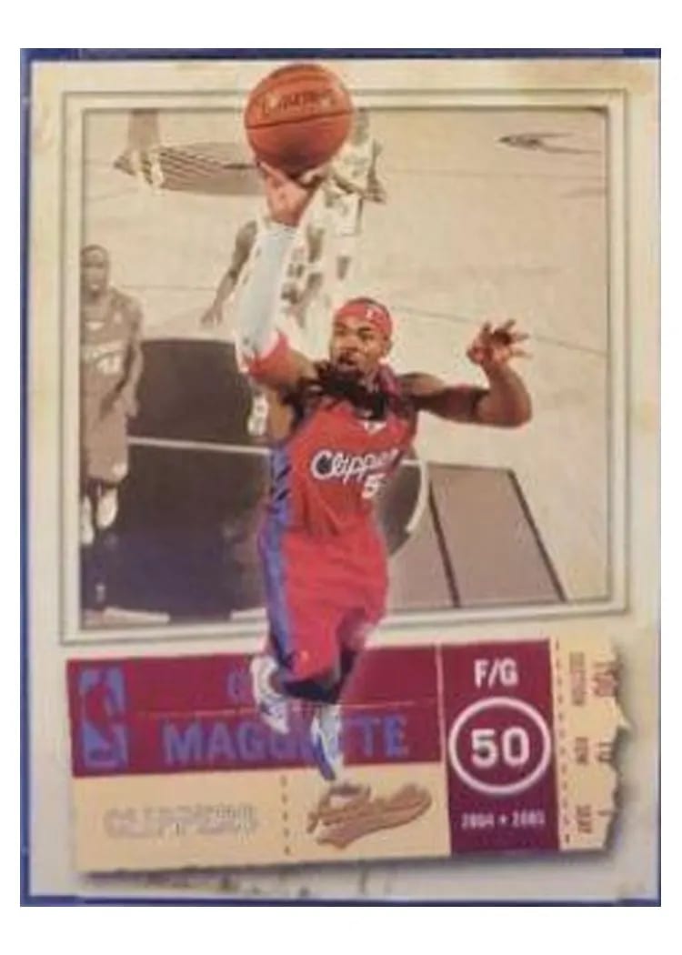2004 Fleer Authentix Corey Maggette #71 card