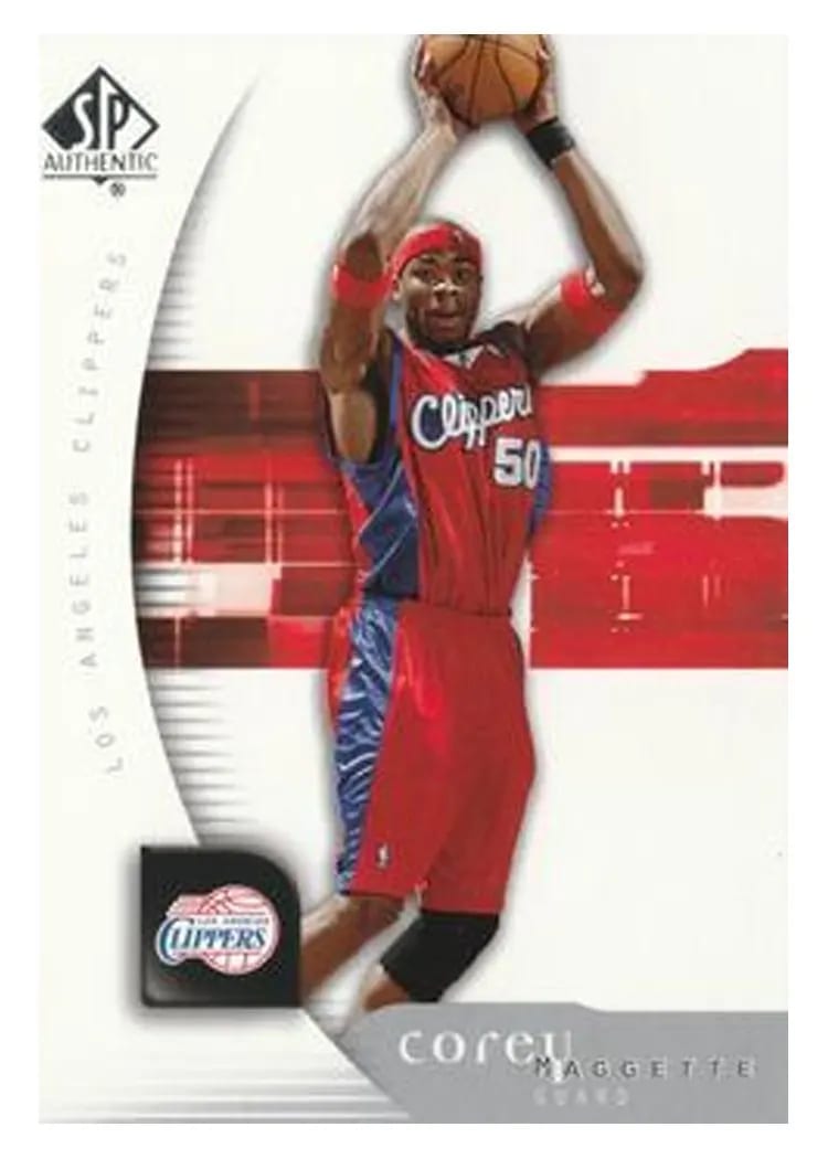 2005 SP Authentic Corey Maggette #34 card