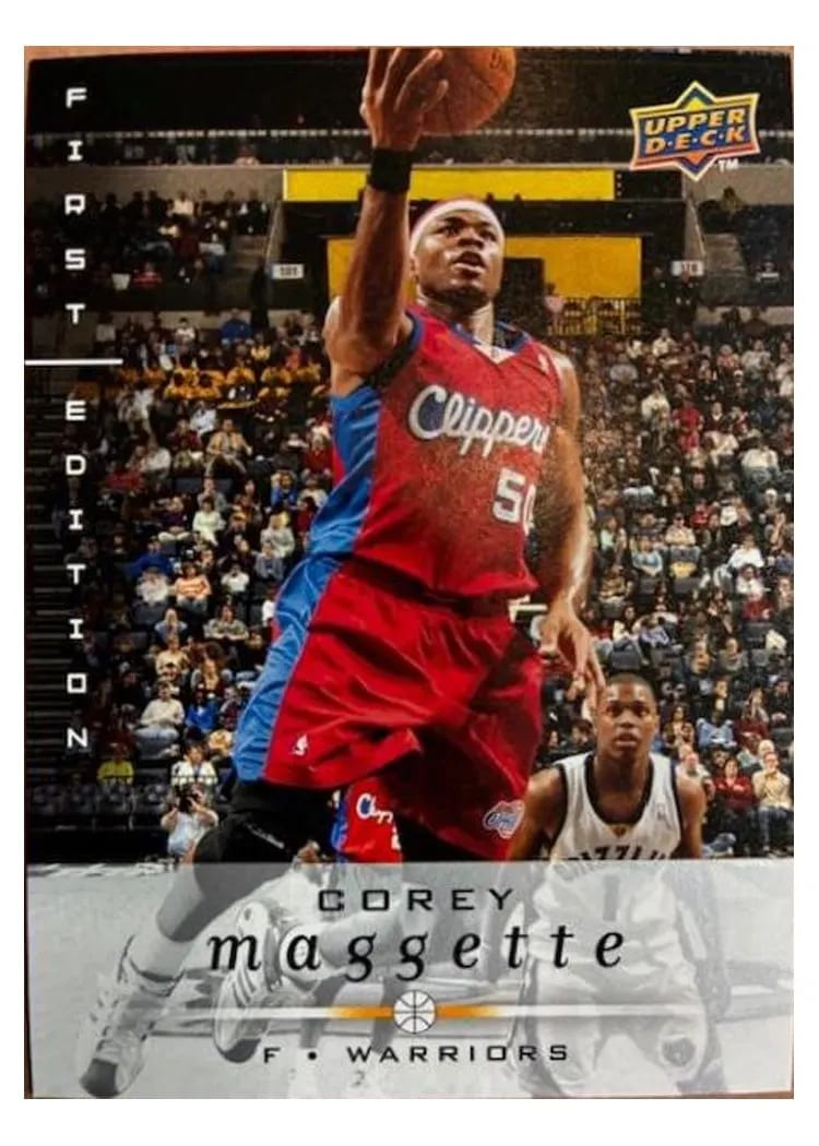 2008 Upper Deck First Edition Corey Maggette #75 card