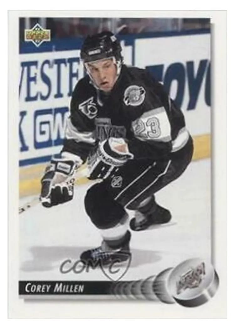 1992 Upper Deck Corey Millen #48 card