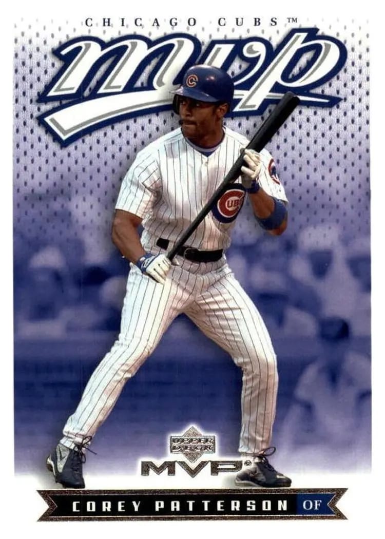 2003 Upper Deck MVP Corey Patterson #41 card
