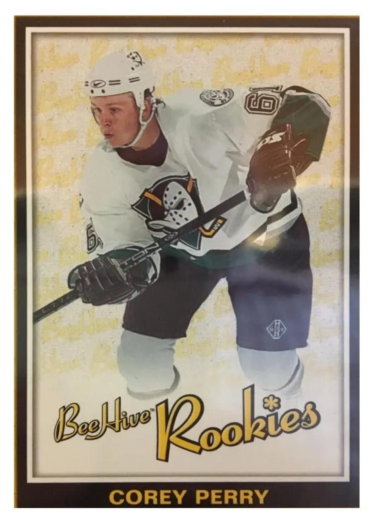 2005 Upper Deck Bee Hive Corey Perry #104 card