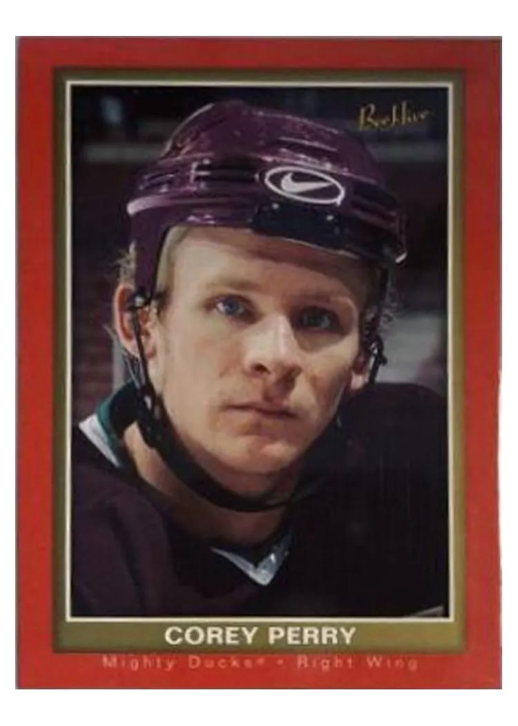2005 Upper Deck Bee Hive Corey Perry #104 card