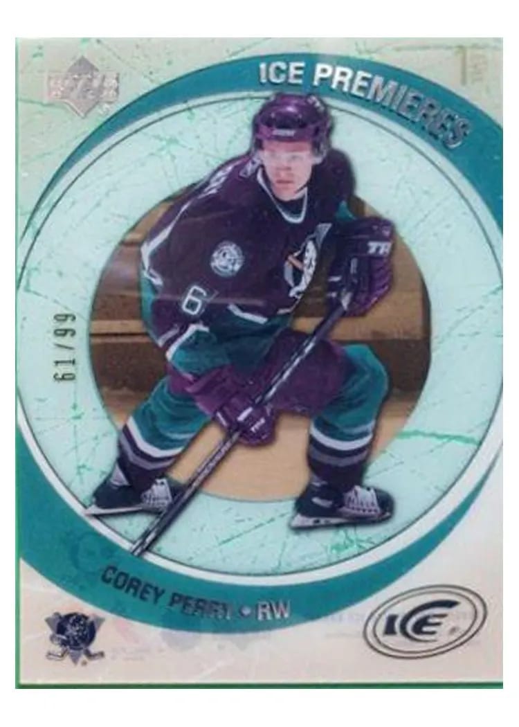 2005 Upper Deck Ice Corey Perry #105 card