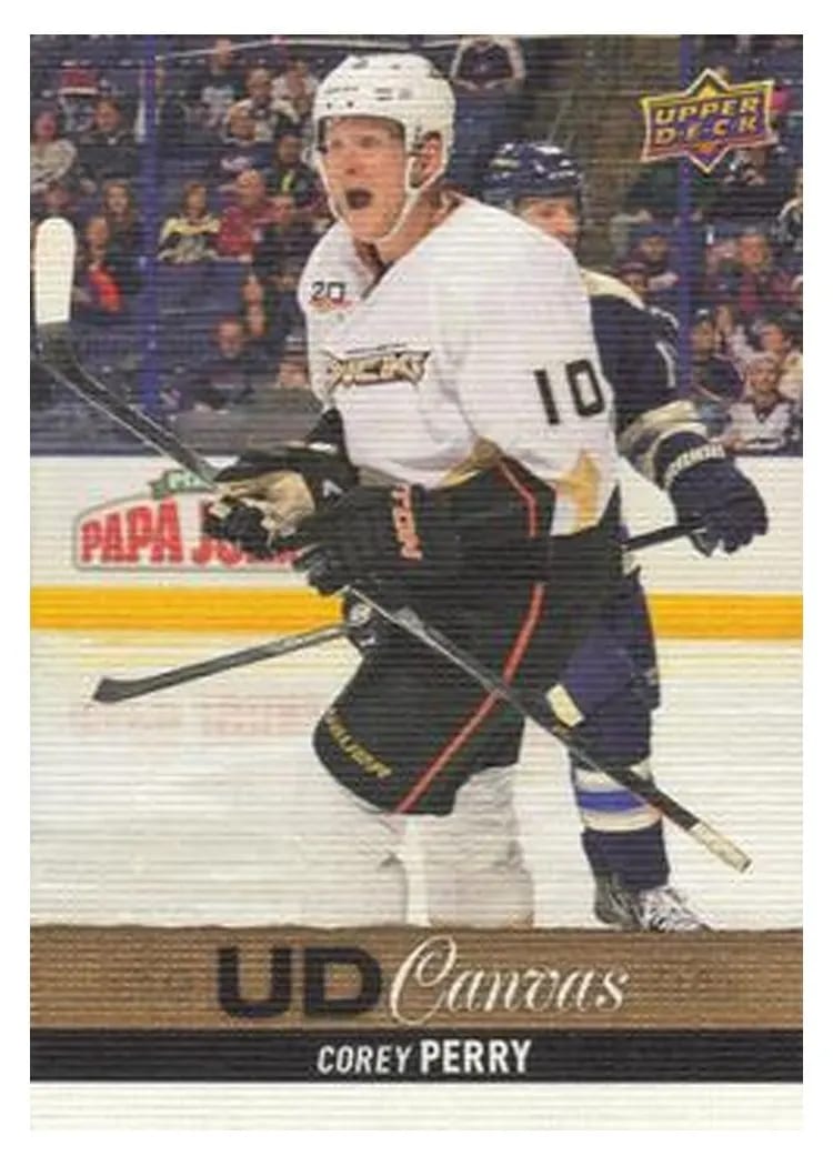 2013 Upper Deck Canvas Corey Perry #C199 card