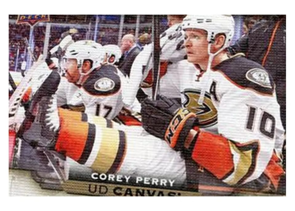 2015 Upper Deck Canvas Corey Perry #C1 card