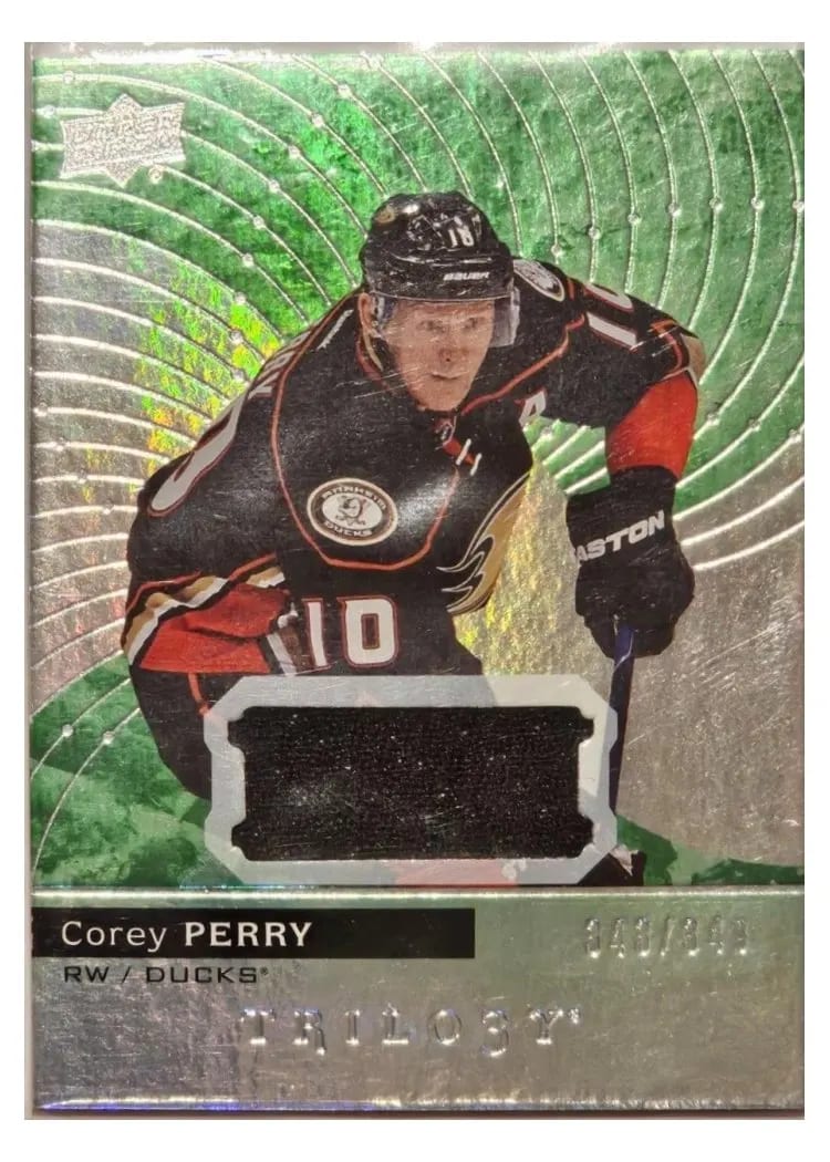 2017 Upper Deck Trilogy Corey Perry #16 card