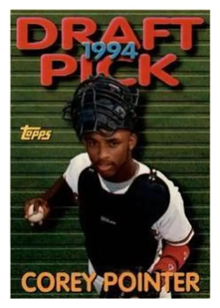 1994 Topps Traded Corey Pointer #98T card