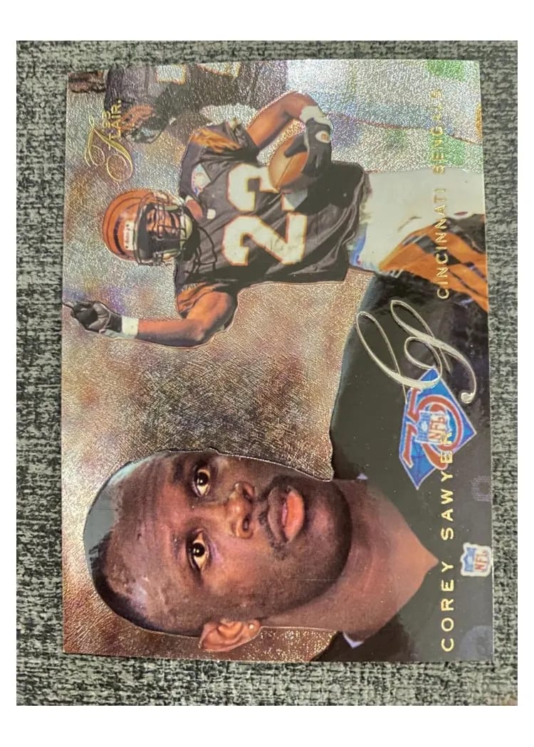 1995 Flair Corey Sawyer #41 card