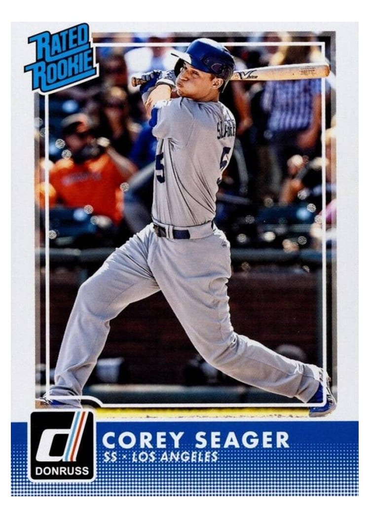2016 Donruss Base Set Corey Seager #32 card