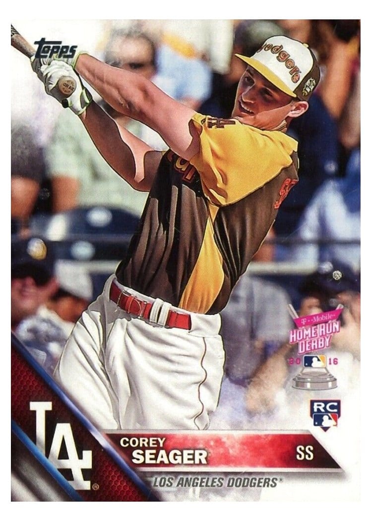 2016 Topps Update Base Set Corey Seager #US205 card