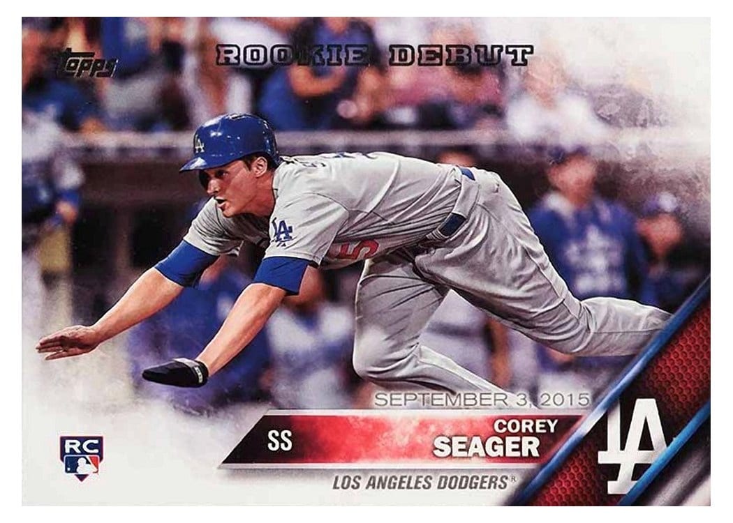 2016 Topps Update Base Set Corey Seager #US279 card