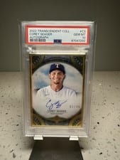 2022 Topps Transcendent Collection Autographs Corey Seager #TCA-CS card