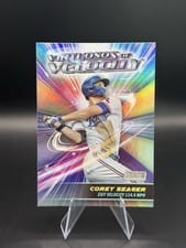 2024 Stadium Club Virtuosos Of Velocity Corey Seager #VV-9 card
