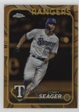2024 Topps Gilded Collection Base Set Corey Seager #108 card