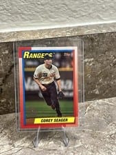 2025 Topps 1990 Topps Baseball (Series One) Corey Seager #T90-4 card