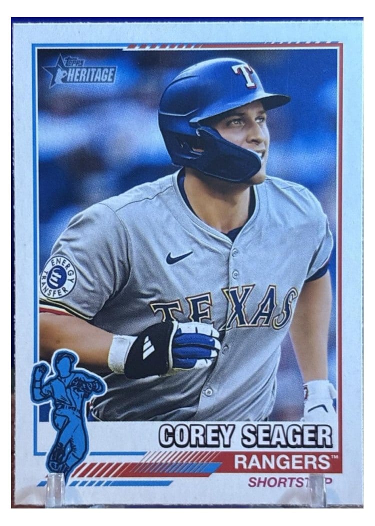 2025 Topps Heritage 1976 Redefined Corey Seager #76R-22 card