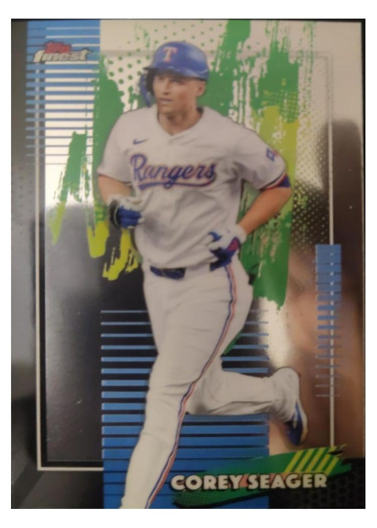2026 Topps Finest Corey Seager #63 card