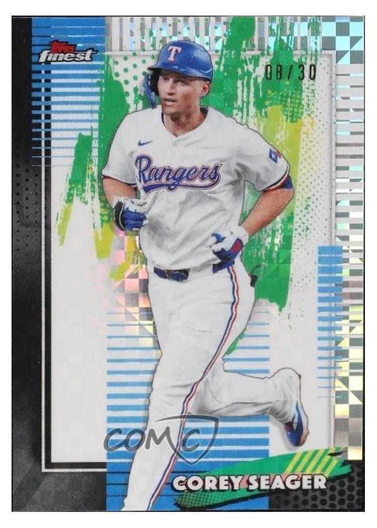 2026 Topps Finest Corey Seager #63 card