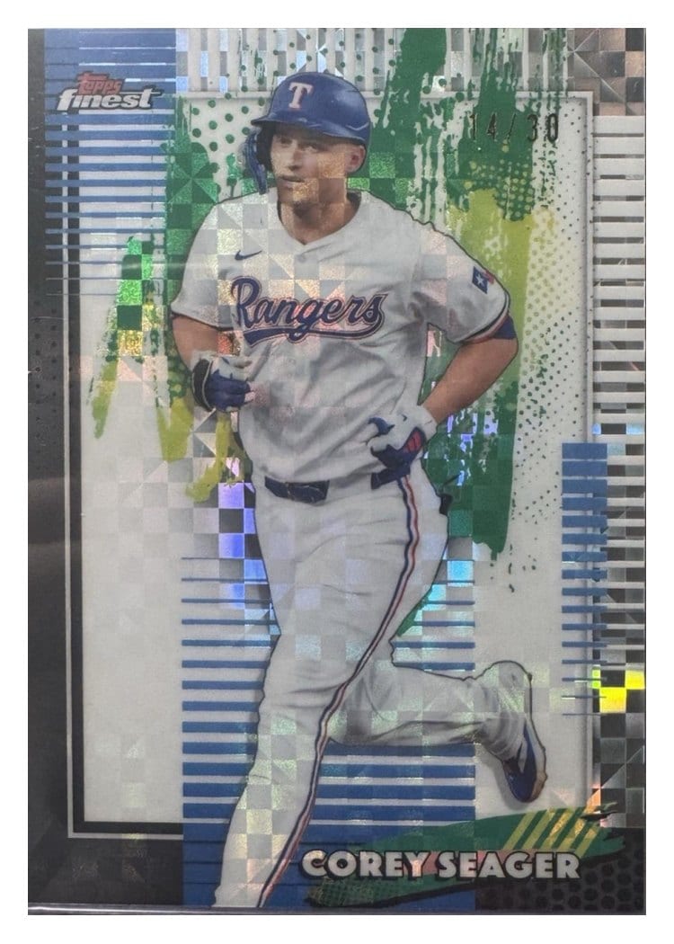 2026 Topps Finest Corey Seager #63 card