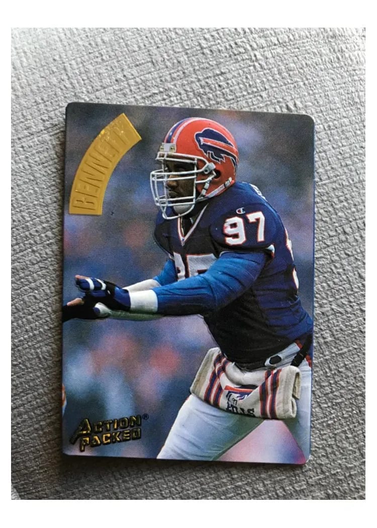 1994 Action Packed Cornelius Bennett #10 card