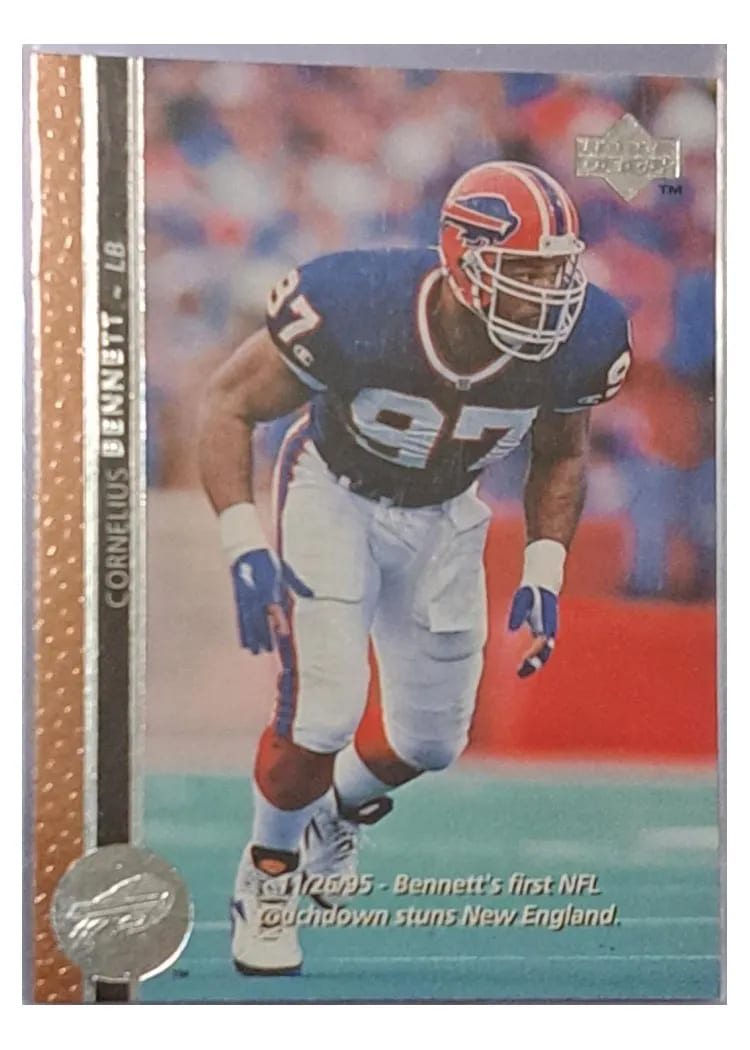 1996 Upper Deck Cornelius Bennett #48 card
