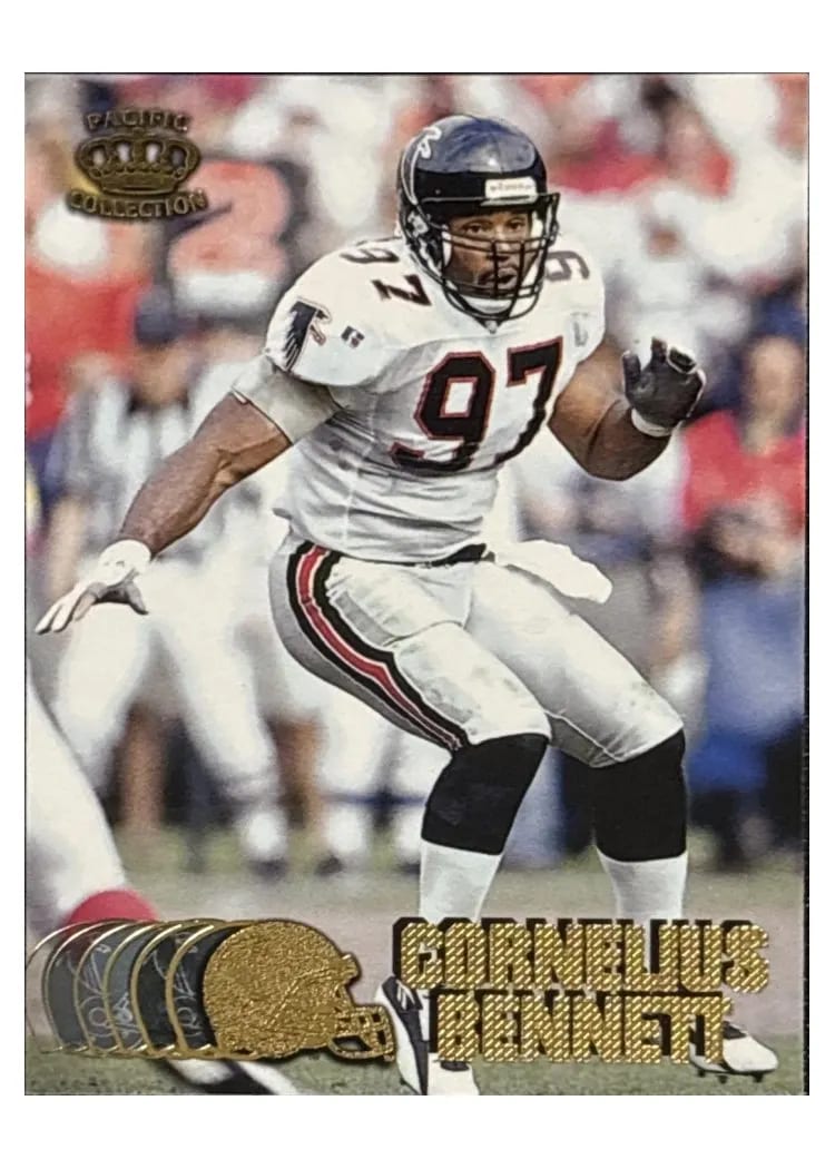 1997 Pacific Cornelius Bennett #18 card