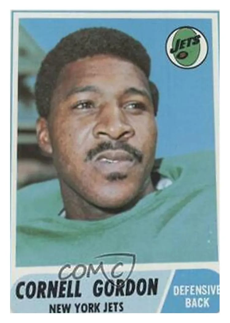 1968 Topps Cornell Gordon #91 card