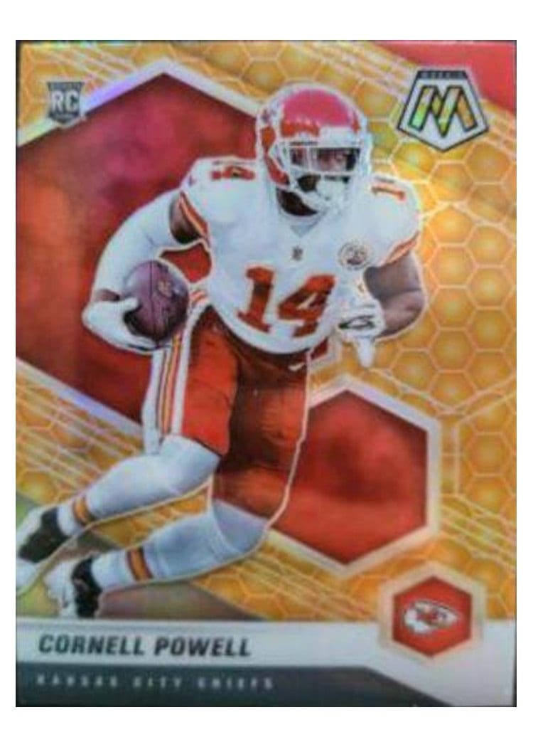 2021 Panini Mosaic Base Set Cornell Powell #340 card